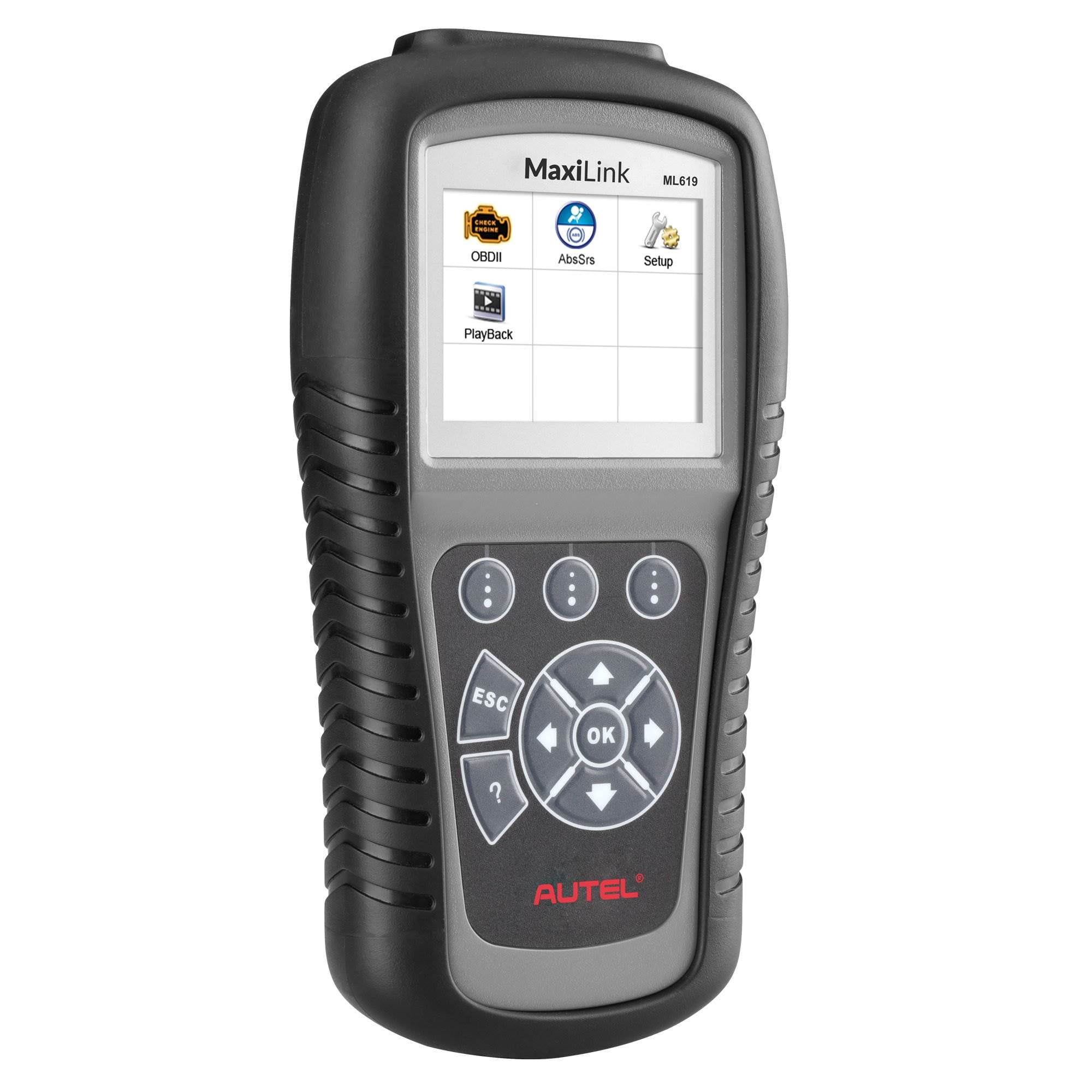 Autel MaxiLink/® ML619 Lector de c/ódigo OBDII//EOBD con diagn/óstico de ABS//SRS en Pantalla TFT a Color 320 x 240